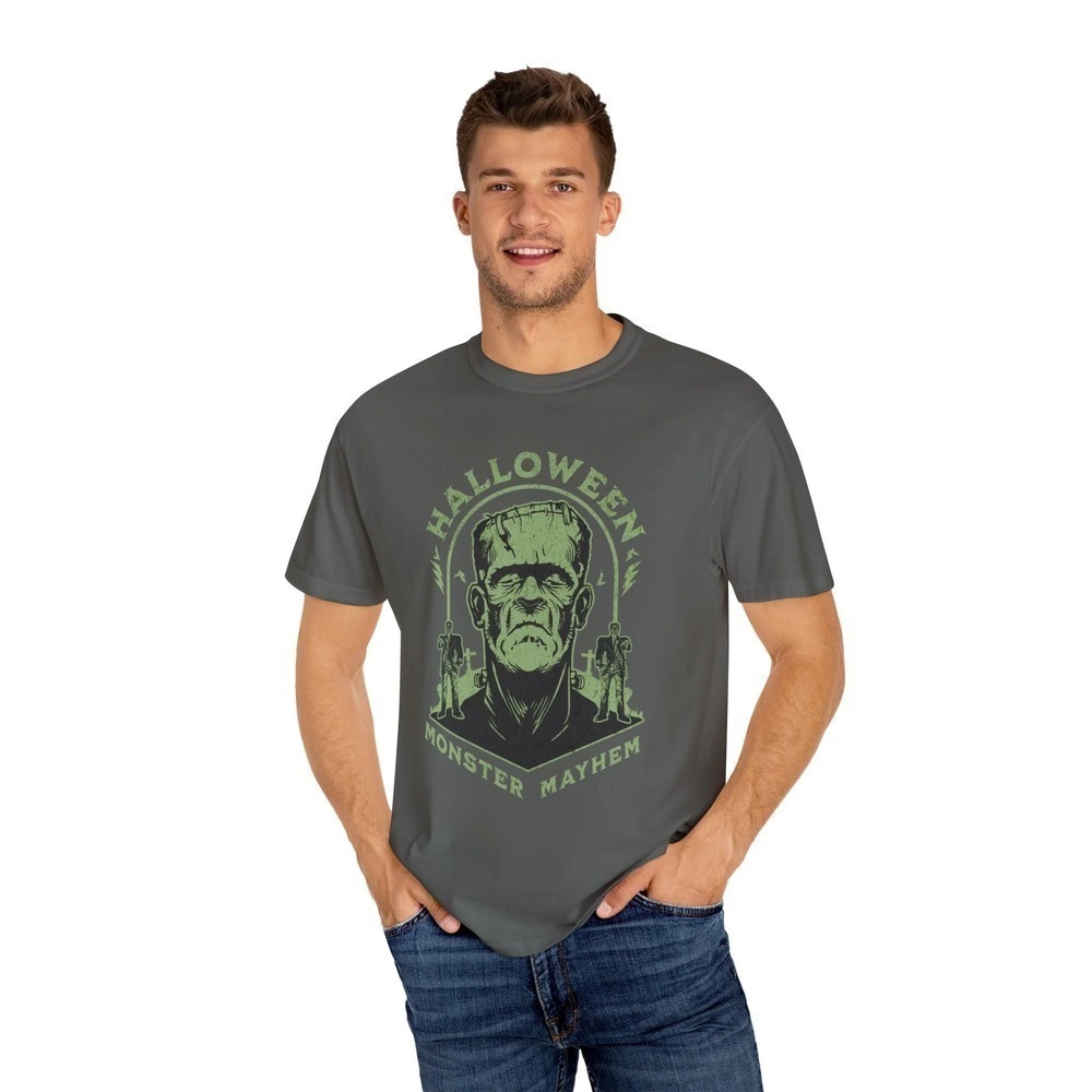 Frankenstein Monster Oversized Graphic Horror Streetwear T-Shirt